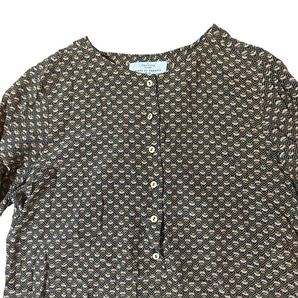 Birds of a Feather by Trovata Silk Dress Size Large - Picture 2 of 5